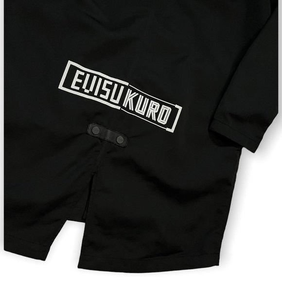 Evisu Kuro Japanese Luxury Designer Streetwear Trench Jacket - Mens Large - Picture 4 of 4